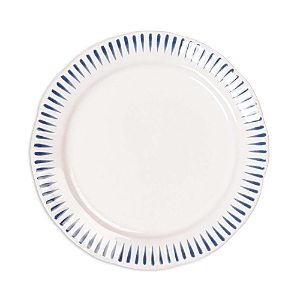 Juliska Sitio Stripe Delft Blue Dinner Plate In Delft Blue