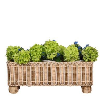 Provence Rattan Rectangular Planter