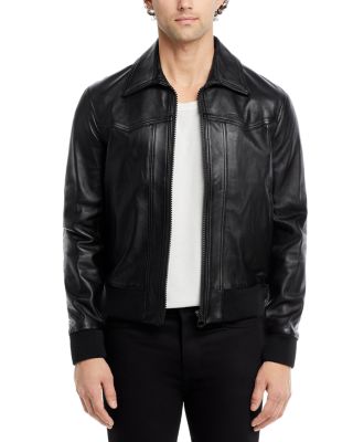 BLK DNM - Slim Fit Leather Jacket