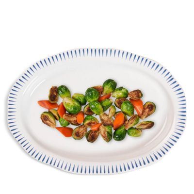 Sitio Stripe 17" Serving Platter