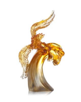 Align Light Amplify Crystal Eagle Sculpture