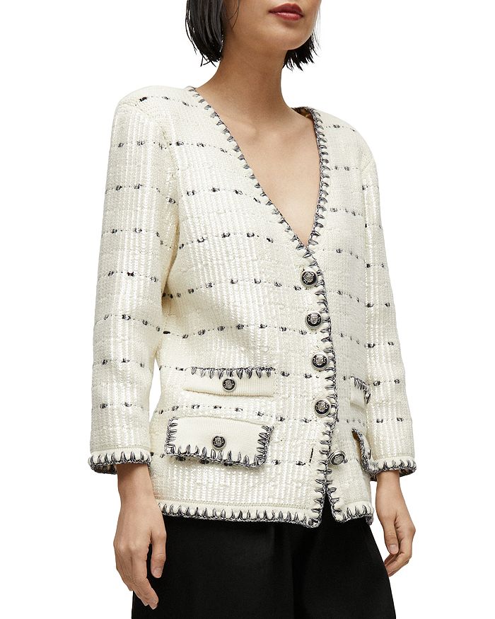 Veronica Beard Ceriani Knit Jacket | Bloomingdale's