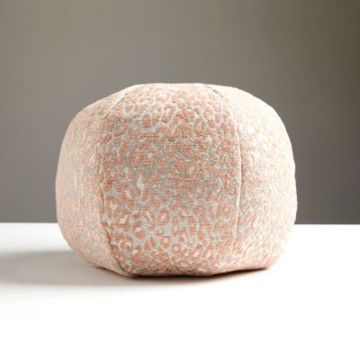 Leopard Sphere Decorative Pillow, 12"