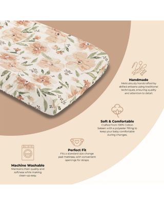 Parker Quilted Change Pad Cover