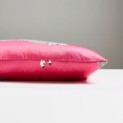 Leaping Cheetah Lumbar Decorative Pillow, 22" x 14"