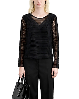 The Kooples Embroidered Top