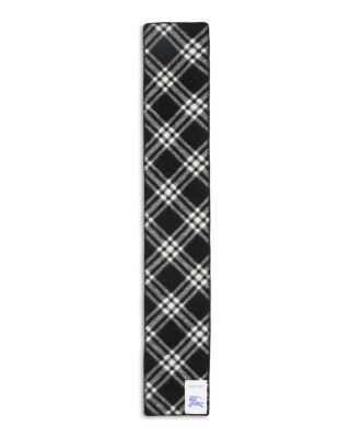Wool Checkered Scarf 