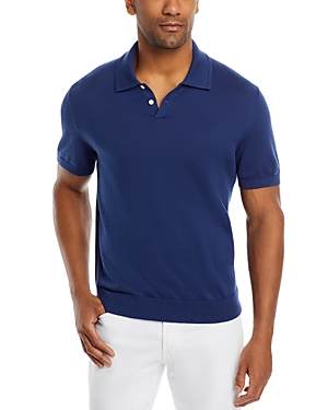 The Men's Store At Bloomingdale's Cotton Two Button Sweater Polo - 100% Exclusive In Dark Coronet