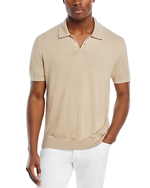 The Men's Store At Bloomingdale's Cotton Two Button Sweater Polo - 100% Exclusive In Stone