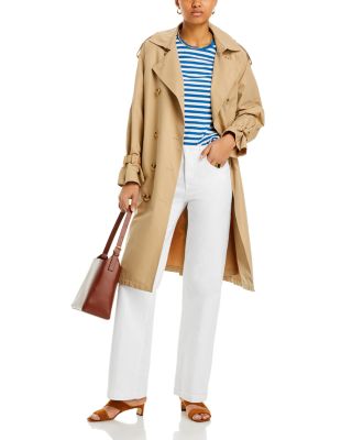 Scottie High Rise Wide Leg Jeans in Blanc
