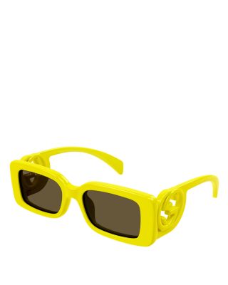 Gucci - Chaise Lounge Rectangular Sunglasses, 54mm