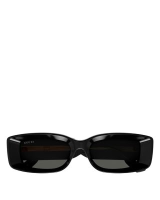 Thickness Rectangular Sunglasses, 53mm