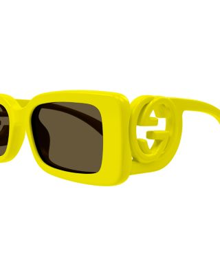 Chaise Lounge Rectangular Sunglasses, 54mm