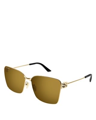 Balenciaga - Mercury Squared Metal Sunglasses, 62mm