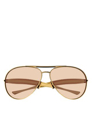 Sardine Pilot Metal Sunglasses, 64mm