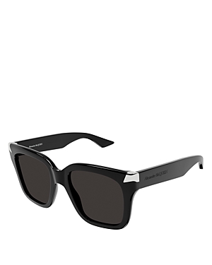 Alexander McQUEEN Punk Rivet Square Sunglasses, 53mm