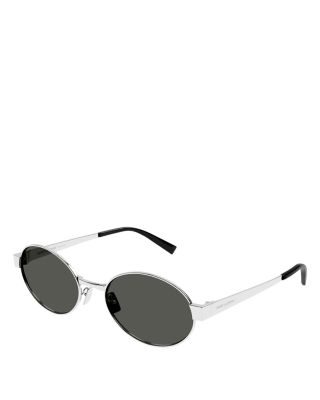 SAINT LAURENT - Fashion Icons Oval Sunglasses, 55mm