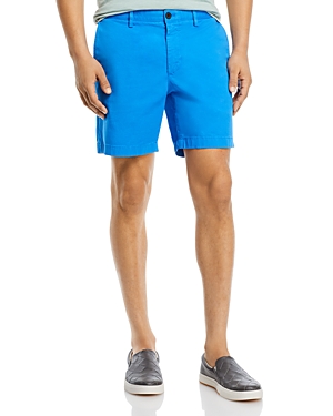Theory Men's Zaine Slim-straight Chino Shorts In Palace Blue