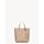 Dark Beige Leather/Gold