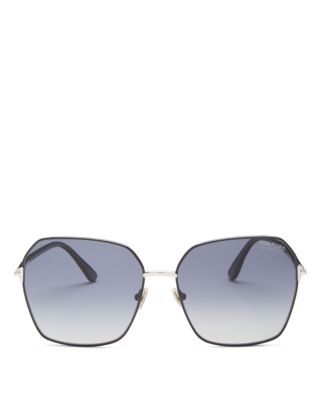 Polarized Square Sunglasses, 62mm