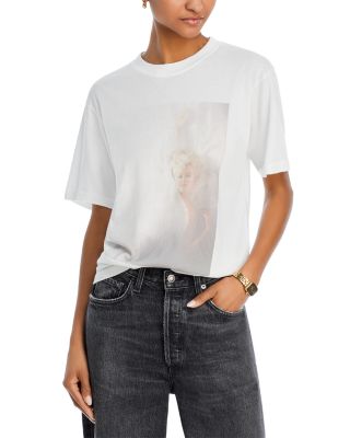 Anine Bing - Lili Crewneck Marilyn Monroe Print Tee