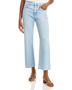 Shop Frame Le Jane High Rise Jeans In Soap