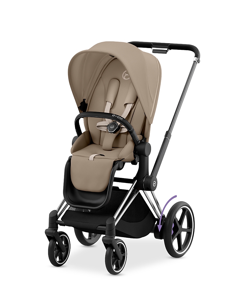 Cybex e-priam 2 Smart Stroller in Chrome/Black
