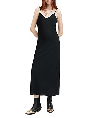 Shop Allsaints Bryony Sleeveless Dress In Black