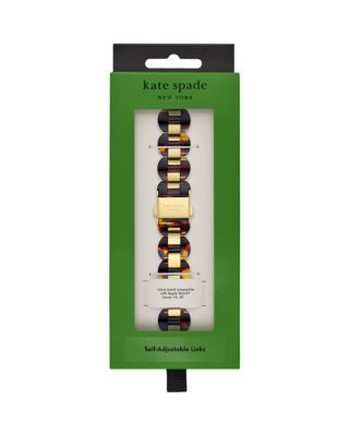 kate spade new york Apple Watch® Gold Tone & Tortoise  display picture 3