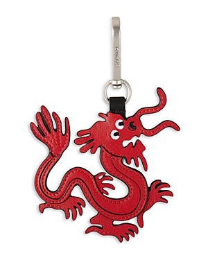 Sandro Dragon Key Ring In Red