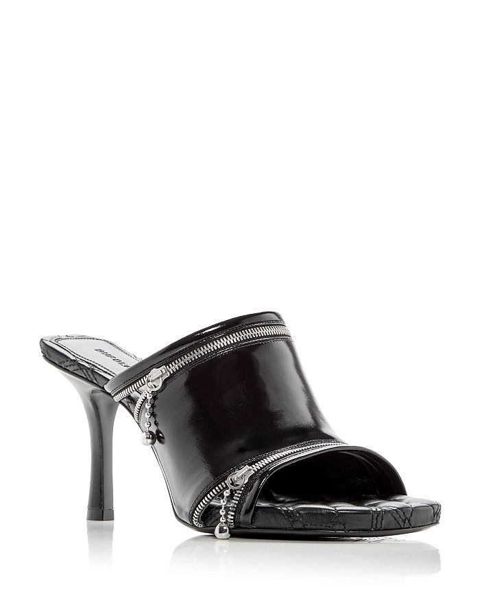 Women s Peep High Heel Slide Sandals