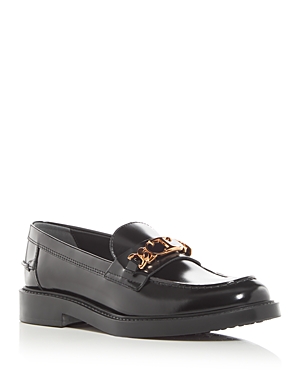 Tod's Women's T Chain Moc Toe Loafers