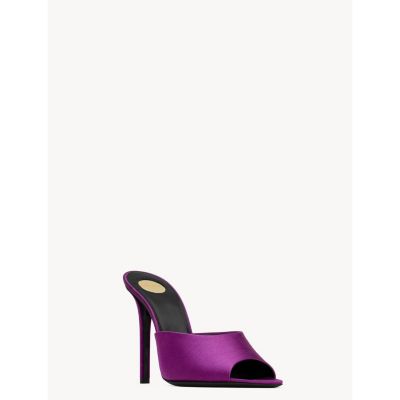 Mule Mae in Satin Crepe