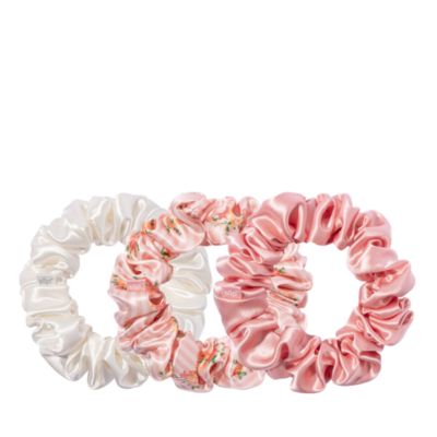 Pure Silk Large Scrunchies, Set of 3