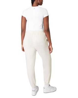 Sand Wash Funnel Neck Half Zip Sweatshirt & Sand Wash Drawstring Sweatpants