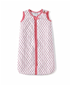 Malabar Baby Unisex Extra Large Lightweight Handmade Wearable Blanket - Little Kid In Pink City (pink & White)