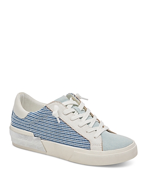 Dolce Vita Zina Sneaker In Blue Multi Denim