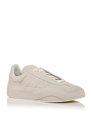 Y-3 Men's Gazelle Low Top Trainers In Off White