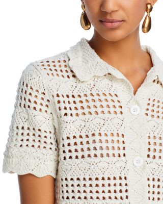 Crochet Knit Shirt - Exclusive