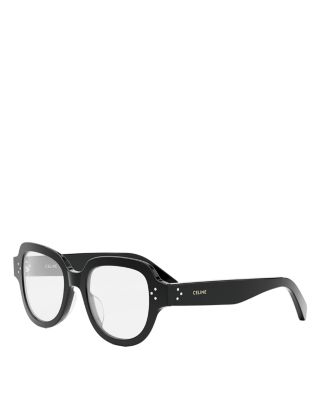 CELINE - Bold 3 Dots Hd Geometric Eyeglasses, 50mm