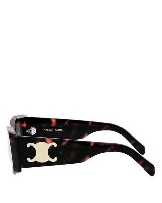 Triomphe Square Sunglasses, 53mm