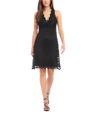 Karen Kane Sleeveless Lace Dress