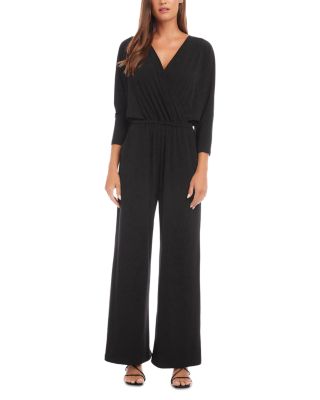 Karen Kane - Crossover Neck Jumpsuit