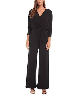 Crossover Neck Jumpsuit