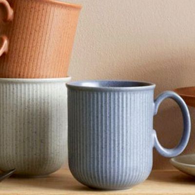 Thomas Clay Mugs, Set of 4