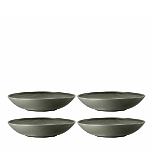 Rosenthal Thomas Clay Soup Plates, Set Of 4 In Gray