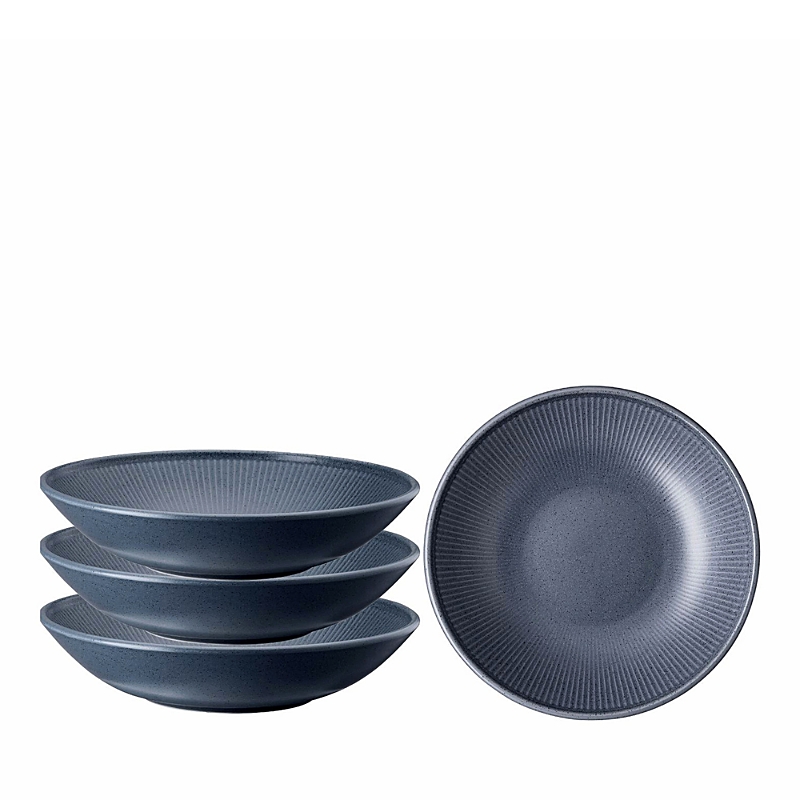 Rosenthal Thomas Clay Soup Plates, Set Of 4 In Sky Blue