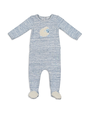 Shop Maniere Unisex Sleepy Sheep Footie - Baby In Blue Heather