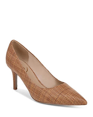 Sam Edelman Vienna Pointed Toe Heel Cuoio In Cuoio
