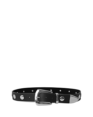 B-low The Belt Jordana Mini Moto Belt In Black/silver